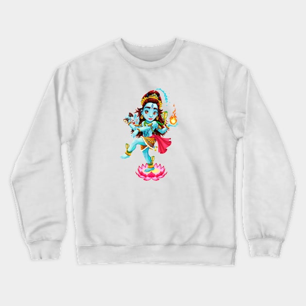 Dance of Shiva Crewneck Sweatshirt by ddraw